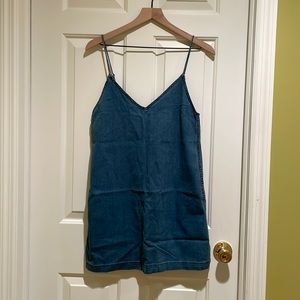 Aritzia Wilfred Free Denim Tank Dress - Size S